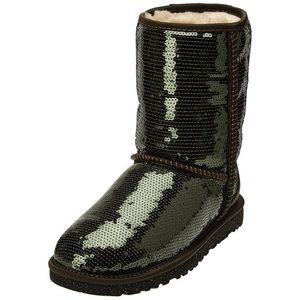 Green Sequin UGG Boots